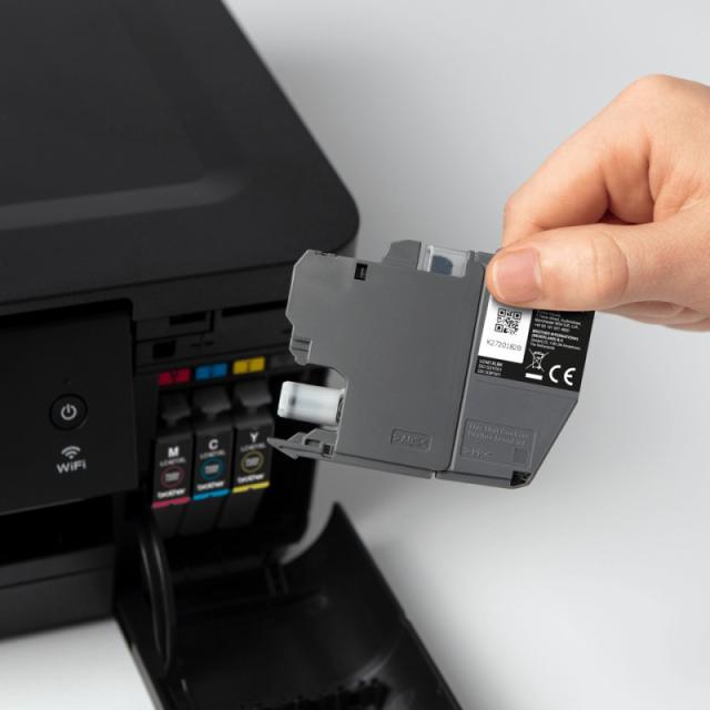 Brother - LC-421XLC cartucho de tinta 1 pieza(s) Original Alto rendimiento (XL) Cian