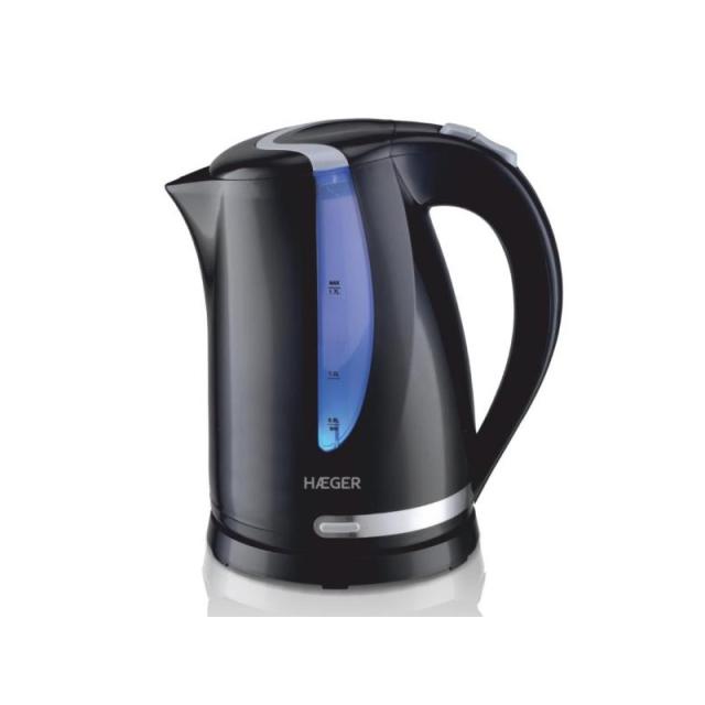 Haeger - EK-22B.023A tetera eléctrica 1,7 L 2200 W Negro