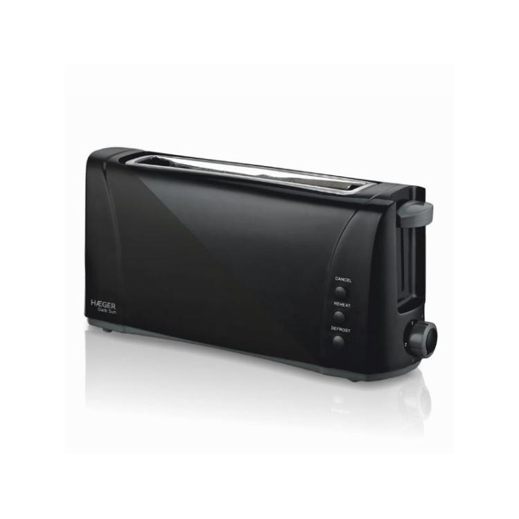 Haeger - Dark Sun 6 2 rebanada(s) 1000 W Negro