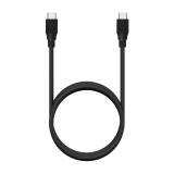 AISENS - Cable USB 3.2 Gen2x2 20Gbps 8k@30Hz 5A 100W E-Marker, Tipo USB-C/M-USB-C/M, Negro, 1.0m