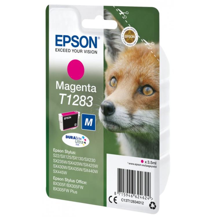Epson - Fox Cartucho T1283 magenta (etiqueta RF)