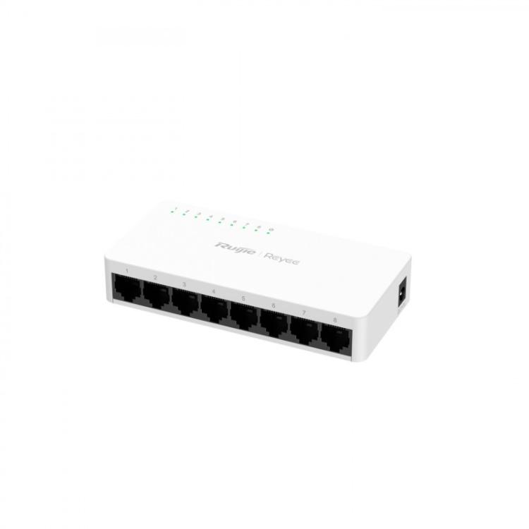 Ruijie Networks - RG-ES08F switch No administrado Fast Ethernet (10/100) Blanco