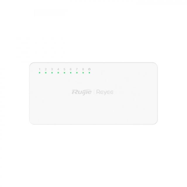 Ruijie Networks - RG-ES08F switch No administrado Fast Ethernet (10/100) Blanco