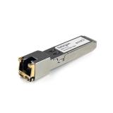 StarTech.com - Módulo Transceptor SFP Compatible con el Modelo SFP-GE-T de Cisco - 1000BASE-T - SFP a RJ45 Cat6 / Cat5e - 10/100