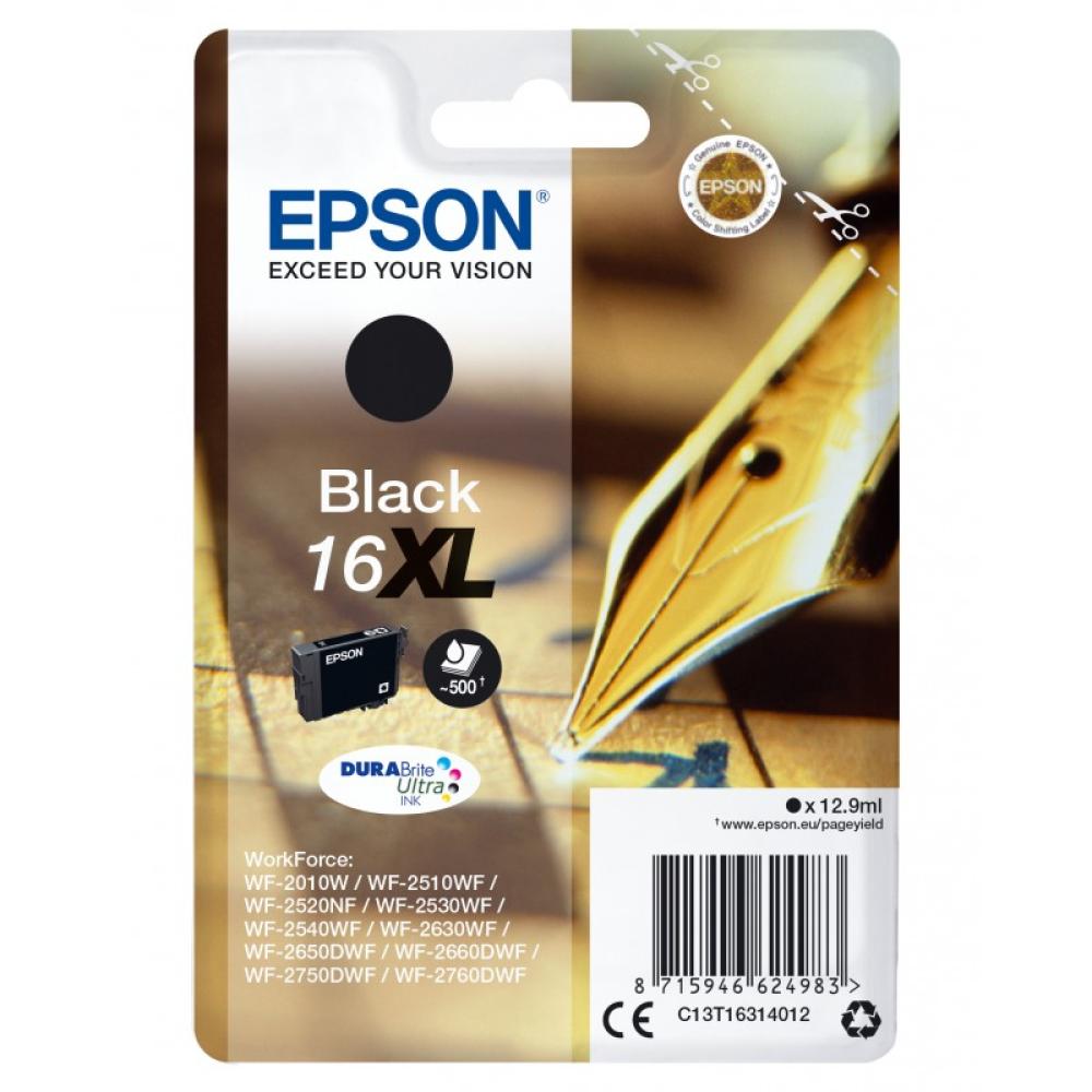 Epson - Pen and crossword Cartucho 16XL negro (etiqueta RF)