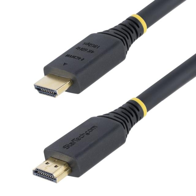 StarTech.com - Cable HDMI Certificado Premium de Alta Velocidad de 7m - 4K 60Hz/1440p 144Hz - HDR10/HDCP 2.2/ARC - 18Gbps - UHD