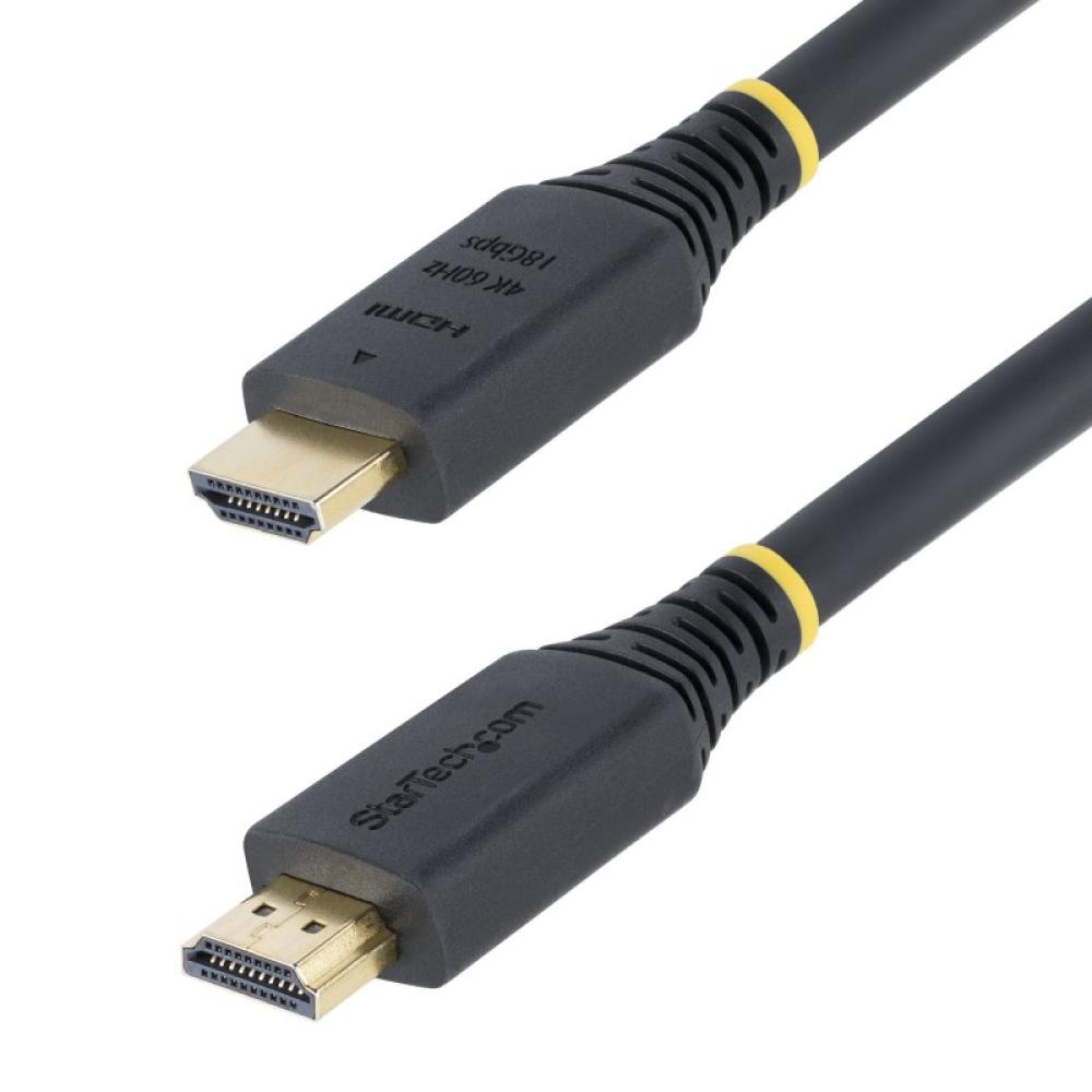 StarTech.com - Cable HDMI Certificado Premium de Alta Velocidad de 7m - 4K 60Hz/1440p 144Hz - HDR10/HDCP 2.2/ARC - 18Gbps - UHD