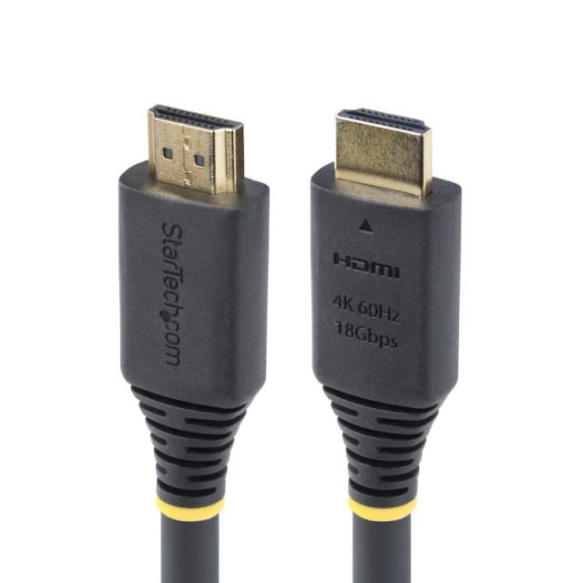 StarTech.com - Cable HDMI Certificado Premium de Alta Velocidad de 7m - 4K 60Hz/1440p 144Hz - HDR10/HDCP 2.2/ARC - 18Gbps - UHD