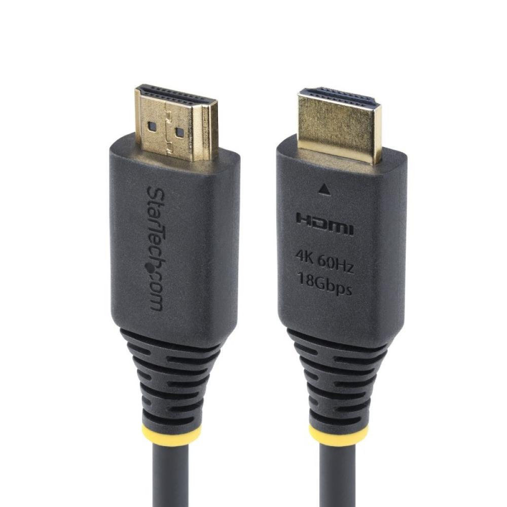 StarTech.com - Cable HDMI Certificado Premium de Alta Velocidad de 4m - 4K 60Hz/1440p 144Hz - HDR10/HDCP 2.2/ARC - 18Gbps - UHD