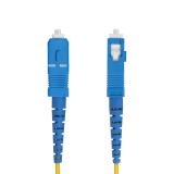 StarTech.com - Cable de Fibra Óptica Simplex LC a SC (UPC) OS2 Monomodo de 5m - 9/125µm - 40G/100G - Resistente a Dobleces - Low