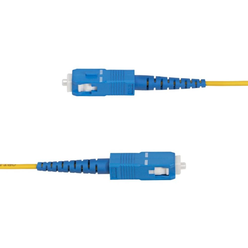 StarTech.com - Cable de Fibra Óptica Simplex LC a SC (UPC) OS2 Monomodo de 5m - 9/125µm - 40G/100G - Resistente a Dobleces - Low