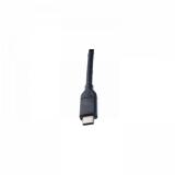 V7 - Cable USB negro con conector USB 3.0 A hembra a USB-C macho 0.3m 1ft