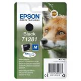 Epson - Fox Cartucho T1281 negro (etiqueta RF)