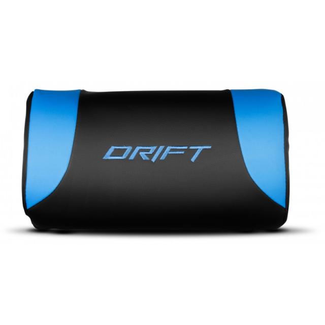 DRIFT - DR50 Silla para videojuegos de PC Asiento acolchado tapizado Negro, Azul