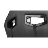 DRIFT - DR50 Silla para videojuegos de PC Asiento acolchado tapizado Negro, Azul