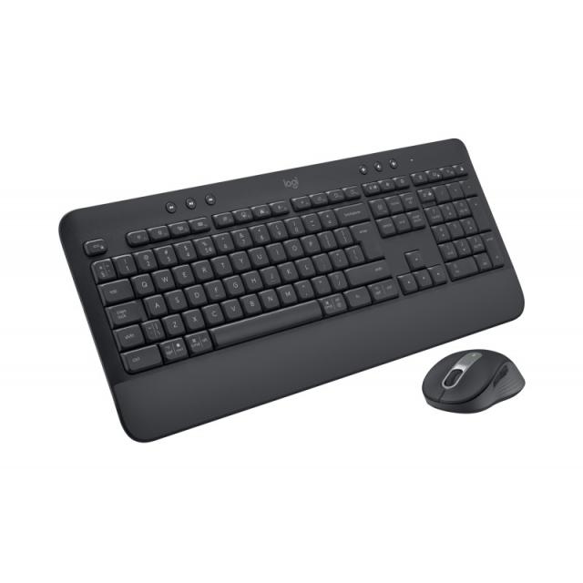 Logitech - 920-010998 teclado Ratón incluido Oficina Bluetooth QWERTY Español Grafito