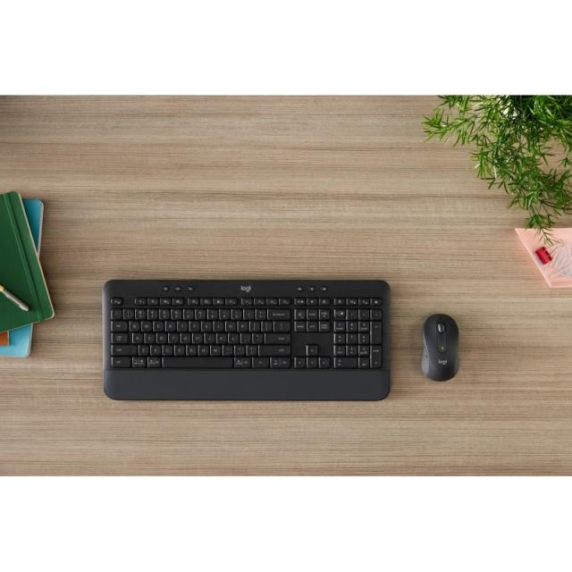 Logitech - 920-010998 teclado Ratón incluido Oficina Bluetooth QWERTY Español Grafito