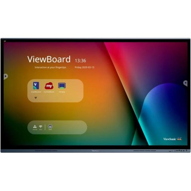 Viewsonic - IFP7562 pantalla de señalización Panel plano interactivo 190,5 cm (75") LED Wifi 350 cd / m² 4K Ultra HD Negro Panta