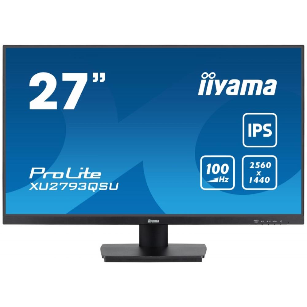 iiyama - ProLite XU2793QSU-B7 pantalla para PC 68,6 cm (27") 2560 x 1440 Pixeles Quad HD LED Negro