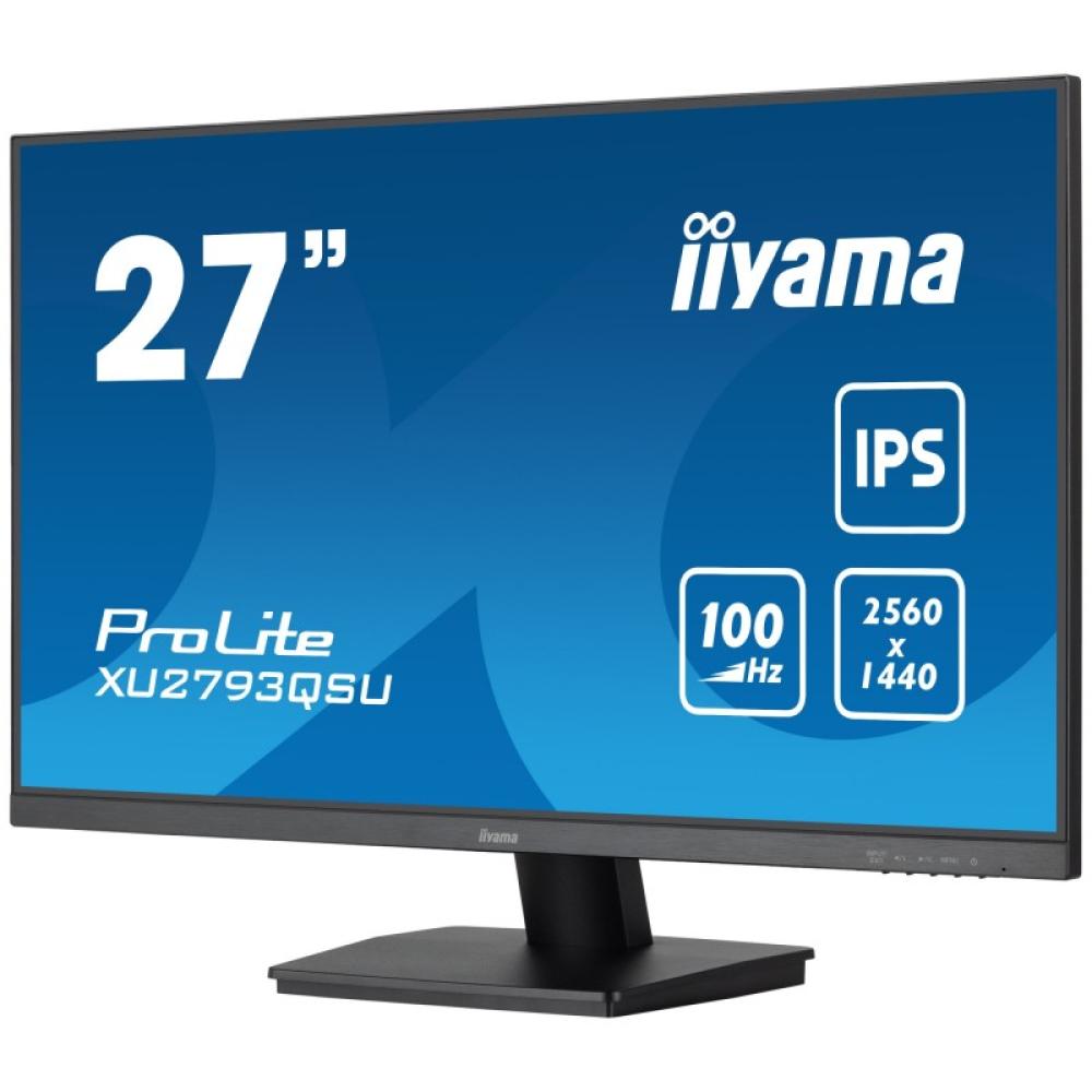 iiyama - ProLite XU2793QSU-B7 pantalla para PC 68,6 cm (27") 2560 x 1440 Pixeles Quad HD LED Negro