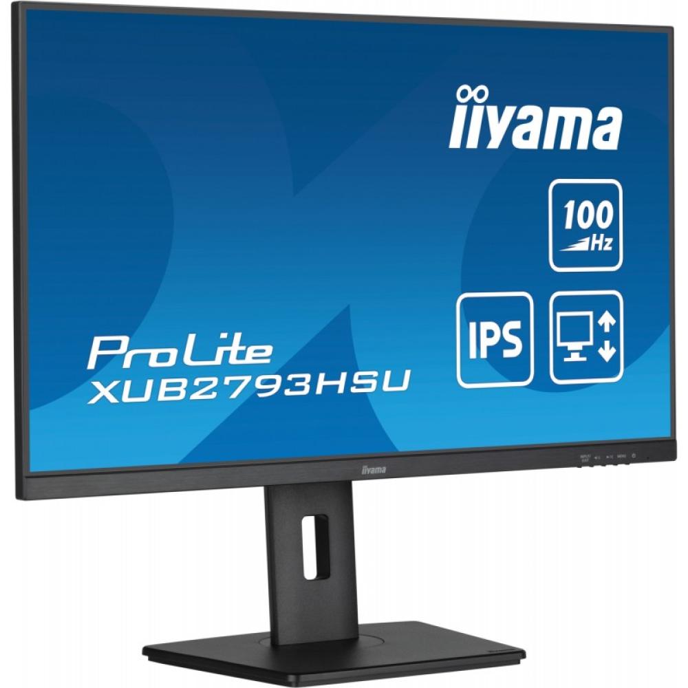 iiyama - ProLite XUB2793HSU-B7 pantalla para PC 68,6 cm (27") 1920 x 1080 Pixeles Full HD LED Negro