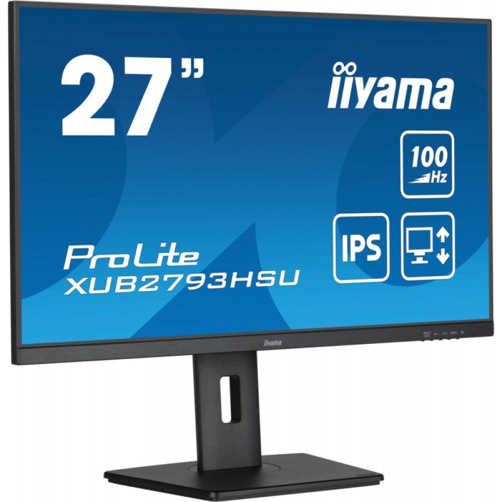 iiyama - ProLite XUB2793HSU-B7 pantalla para PC 68,6 cm (27") 1920 x 1080 Pixeles Full HD LED Negro
