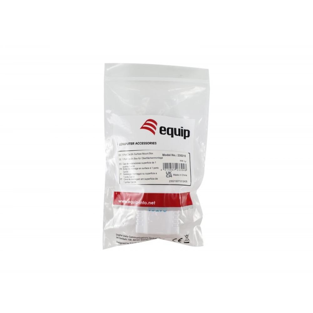 Equip - 235215 caja de conexiones de red Cat6a Blanco