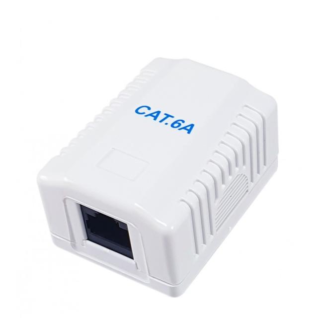 Equip - 235215 caja de conexiones de red Cat6a Blanco