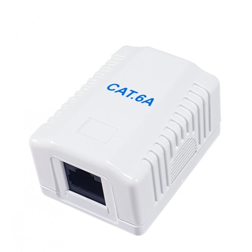 Equip - 235215 caja de conexiones de red Cat6a Blanco