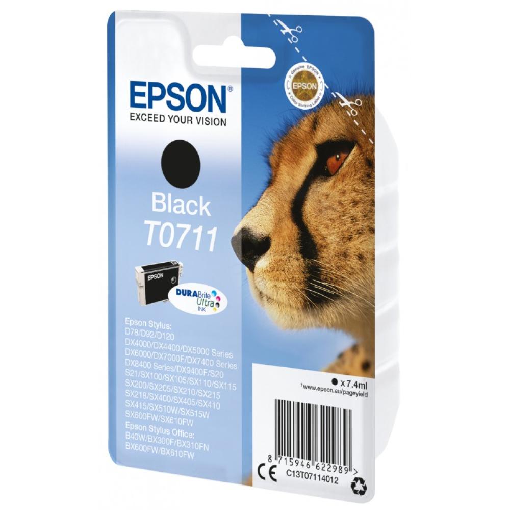 Epson - Cheetah Cartucho T0711 negro