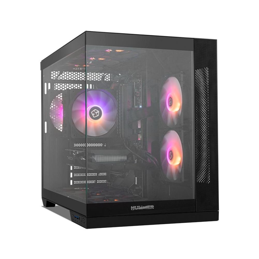 NOX - Hummer Astra Neo Black Midi Tower Negro