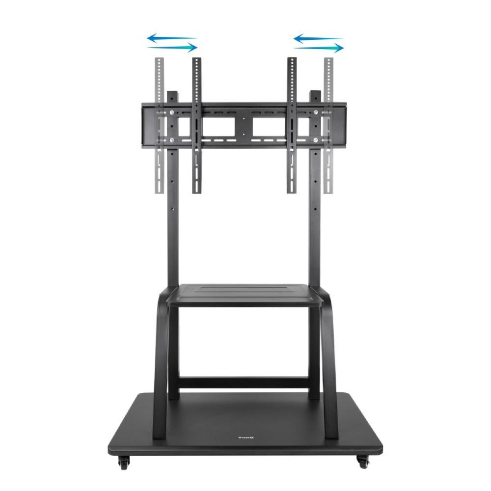TooQ - Coloso Soporte de Suelo con Ruedas para Pantalla 37"-100"
