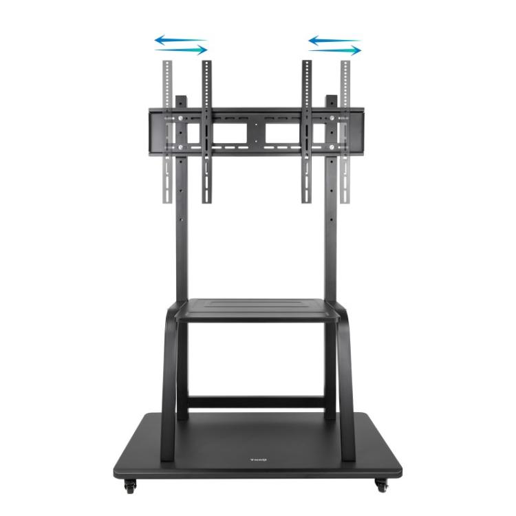 TooQ - Coloso Soporte de Suelo con Ruedas para Pantalla 37"-100"