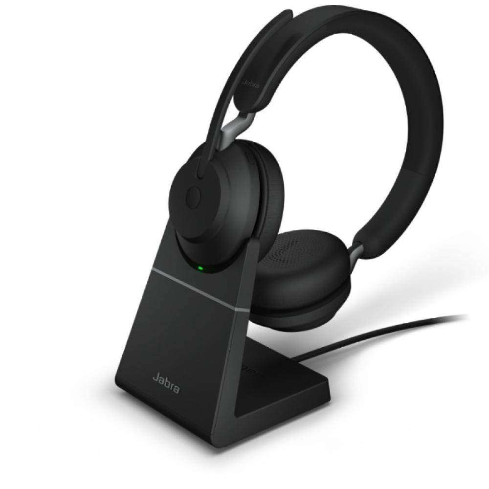 Jabra - Evolve2 65 Auriculares Inalámbrico Diadema Oficina/Centro de llamadas USB Tipo C Bluetooth Base de carga - 26599-999-889