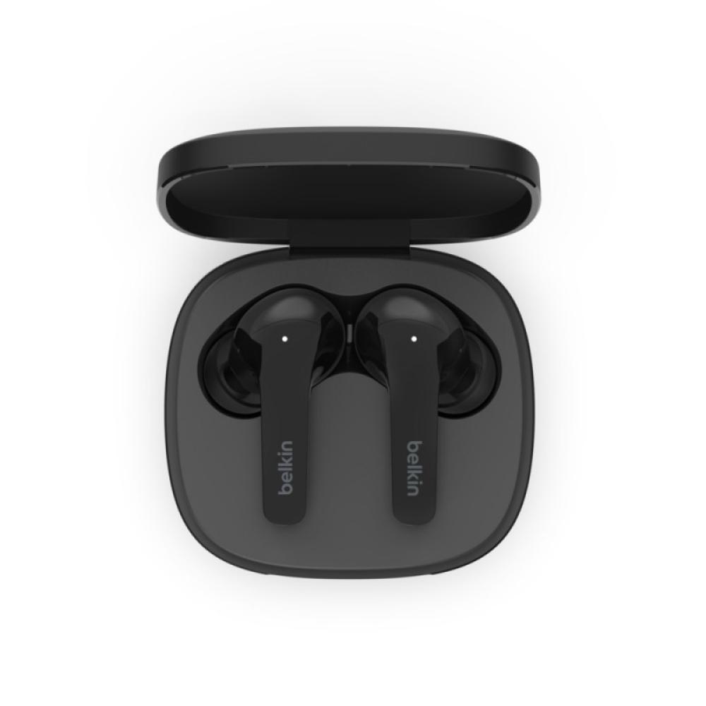 Belkin - SOUNDFORM Flow Auriculares Inalámbrico Dentro de oído Llamadas/Música USB Tipo C Bluetooth Negro