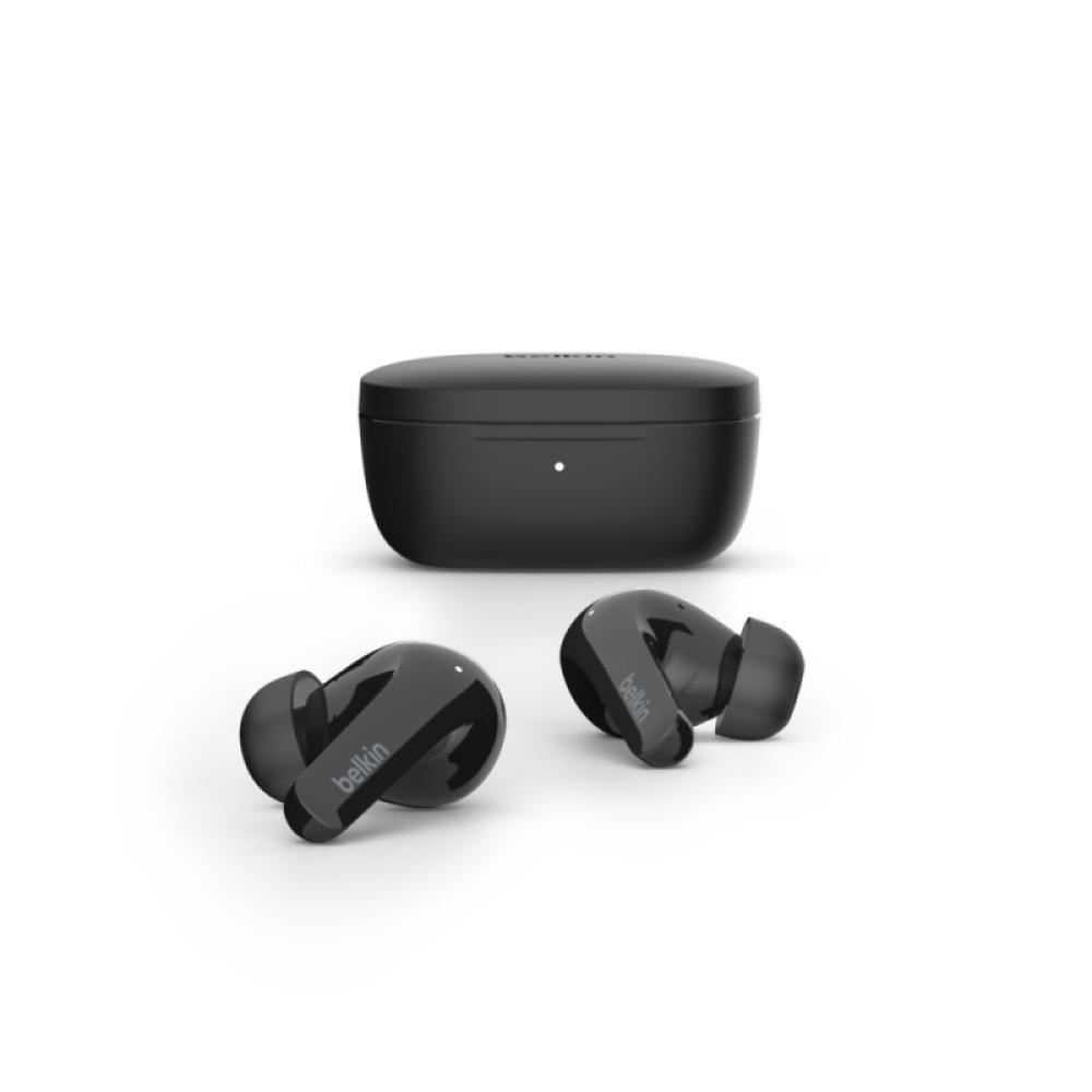 Belkin - SOUNDFORM Flow Auriculares Inalámbrico Dentro de oído Llamadas/Música USB Tipo C Bluetooth Negro