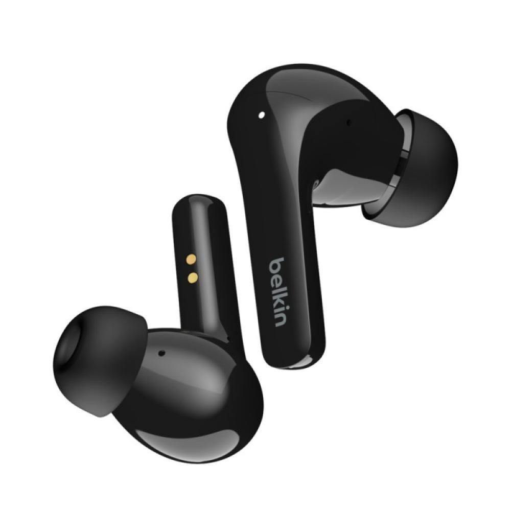 Belkin - SOUNDFORM Flow Auriculares Inalámbrico Dentro de oído Llamadas/Música USB Tipo C Bluetooth Negro