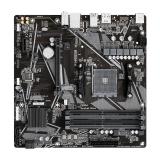 GIGABYTE - B550M K Placa base - Procesadores AMD Ryzen 5000, hasta 4733 MHz DDR4, 1xPCIe 4.0 + 1xPCIe 3.0 M.2, LAN 1GbE, USB 3.2