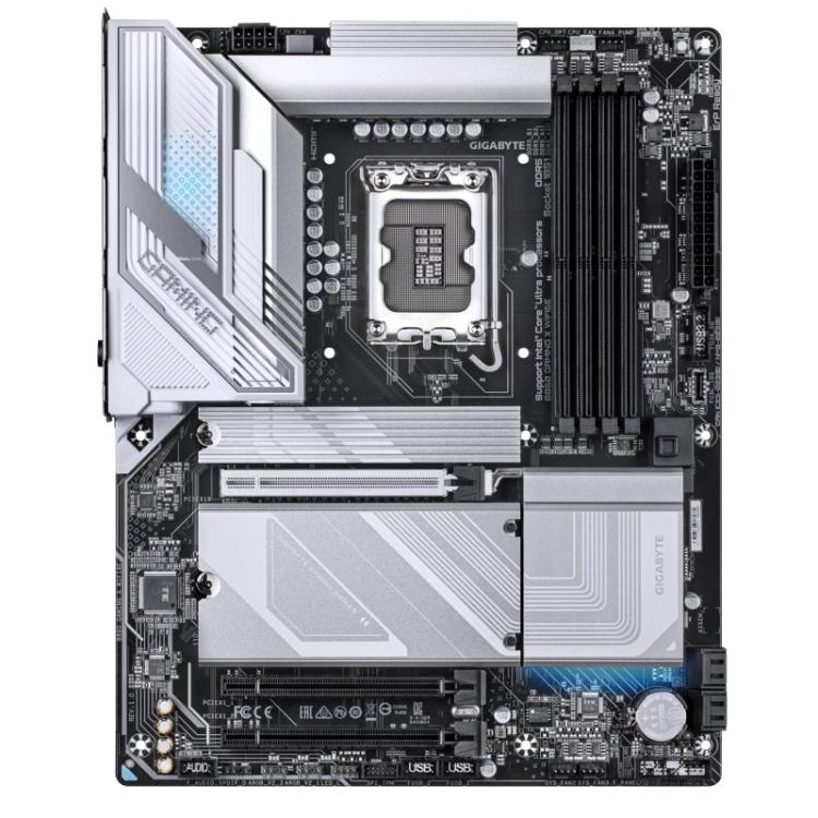 GIGABYTE - B860 GAMING X WIFI6E Placa base - CPUs Intel Core Ultra, VRM de 12+1+2+1 fases, hasta 9066MHz DDR5, 1xPCIe 5.0 + 2xPC