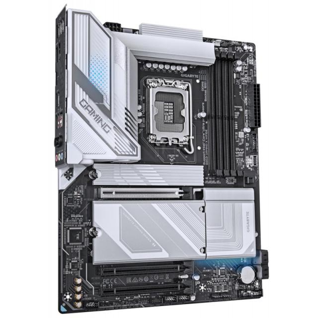 GIGABYTE - B860 GAMING X WIFI6E Placa base - CPUs Intel Core Ultra, VRM de 12+1+2+1 fases, hasta 9066MHz DDR5, 1xPCIe 5.0 + 2xPC