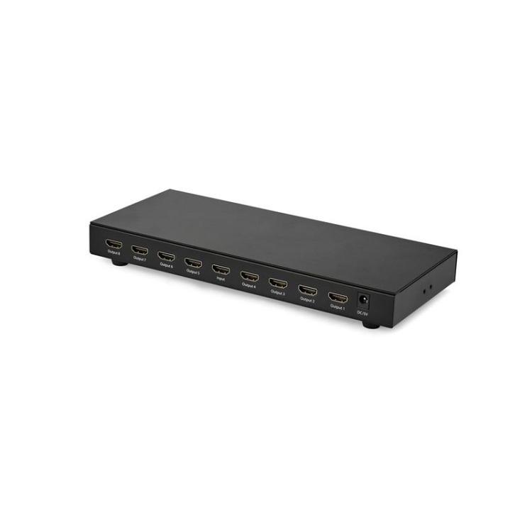 StarTech.com - Divisor Splitter HDMI de 8 Puertos - 4K 60Hz con Audio 7.1