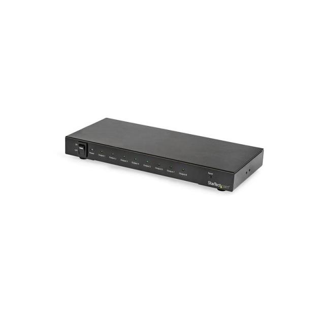 StarTech.com - Divisor Splitter HDMI de 8 Puertos - 4K 60Hz con Audio 7.1