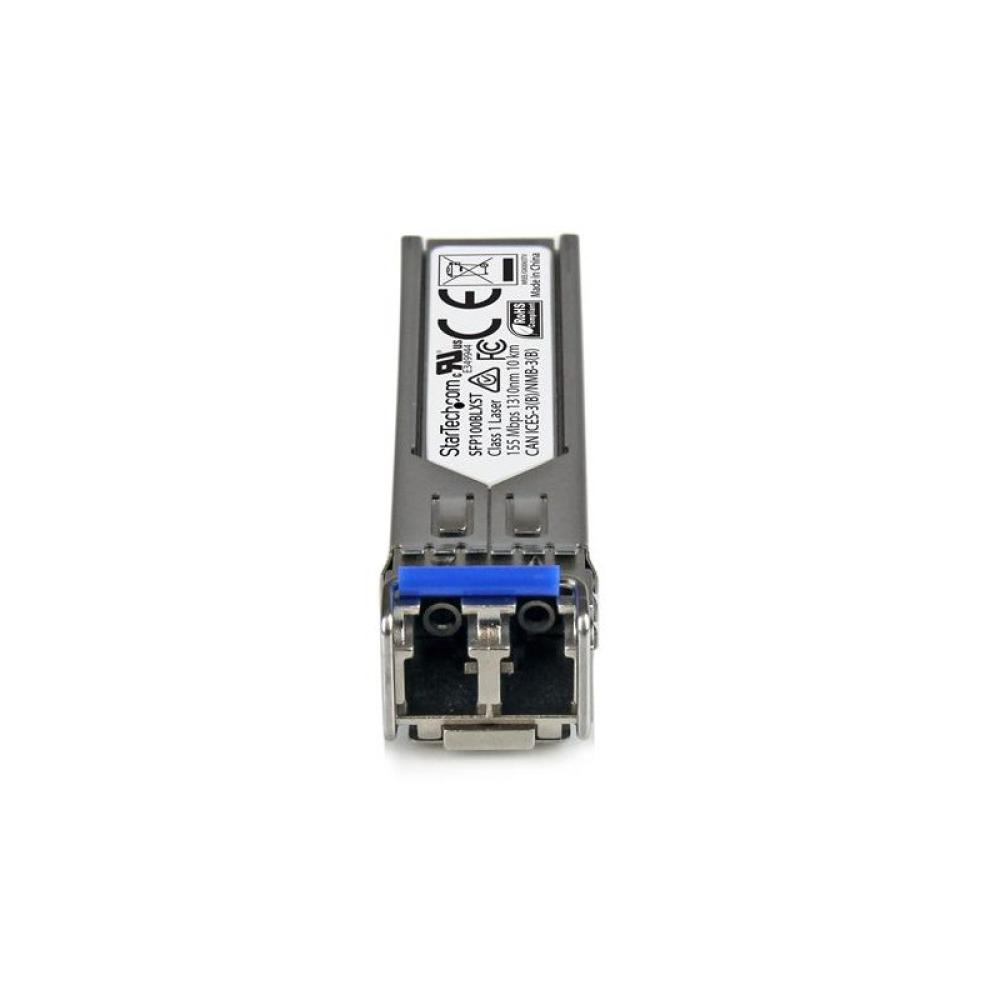 StarTech.com - Módulo Transceptor SFP Compatible con MSA sin Codificar - 100BASE-LX - Transceptor Fibra Monomodo (SMF) de 100 Mb