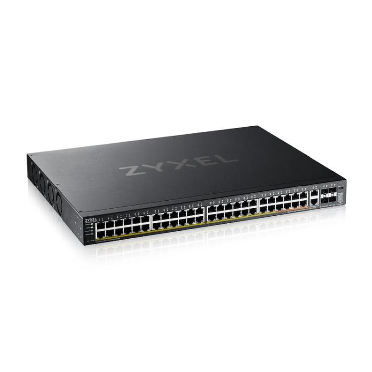 Zyxel - XGS2220-54HP Gestionado L3 Gigabit Ethernet (10/100/1000) Energía sobre Ethernet (PoE)