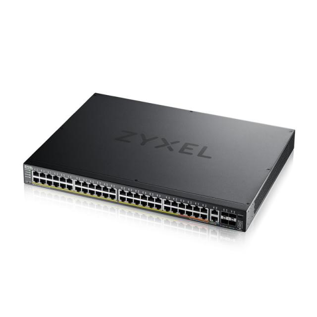 Zyxel - XGS2220-54HP Gestionado L3 Gigabit Ethernet (10/100/1000) Energía sobre Ethernet (PoE)