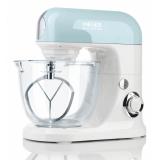 Haeger - Glass Cake 700 Batidora de varillas 700 W Color aguamarina, Blanco