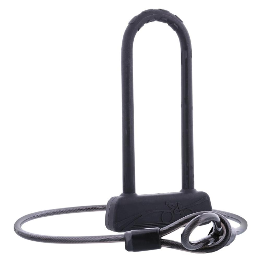 T''nB - U-lock with cable for bike /e-scooter Negro Candado en U