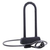 T''nB - U-lock with cable for bike /e-scooter Negro Candado en U
