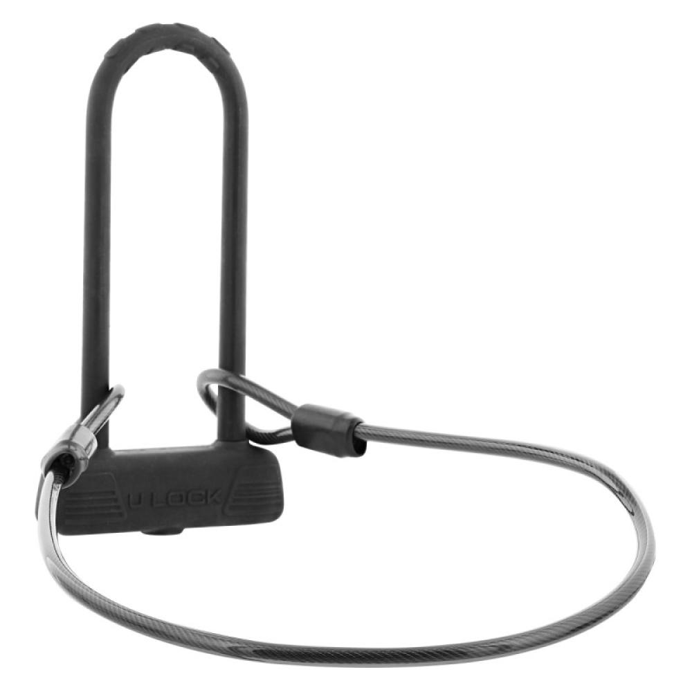 T''nB - U-lock with cable for bike /e-scooter Negro Candado en U