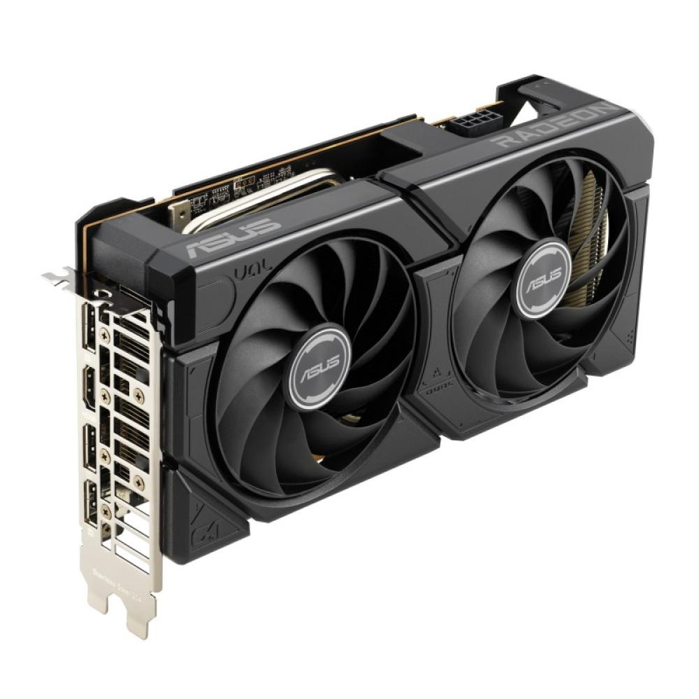 ASUS - Dual -RX7600-O8G-EVO AMD Radeon RX 7600 8 GB GDDR6